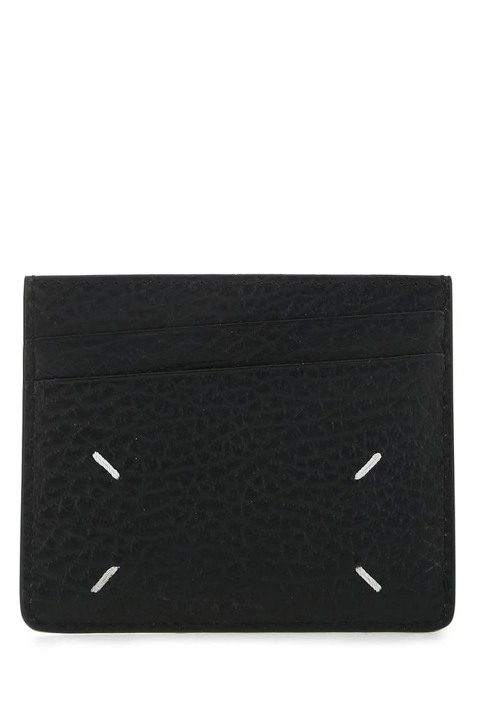 MAISON MARGIELA Black leather card holder 3