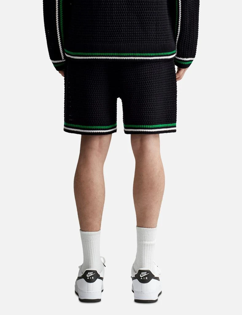Casablanca Crochet Tennis Shorts 4
