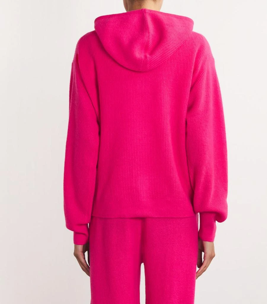 Ralph Lauren Washable Cashmere Pink Pony Hoodie 4
