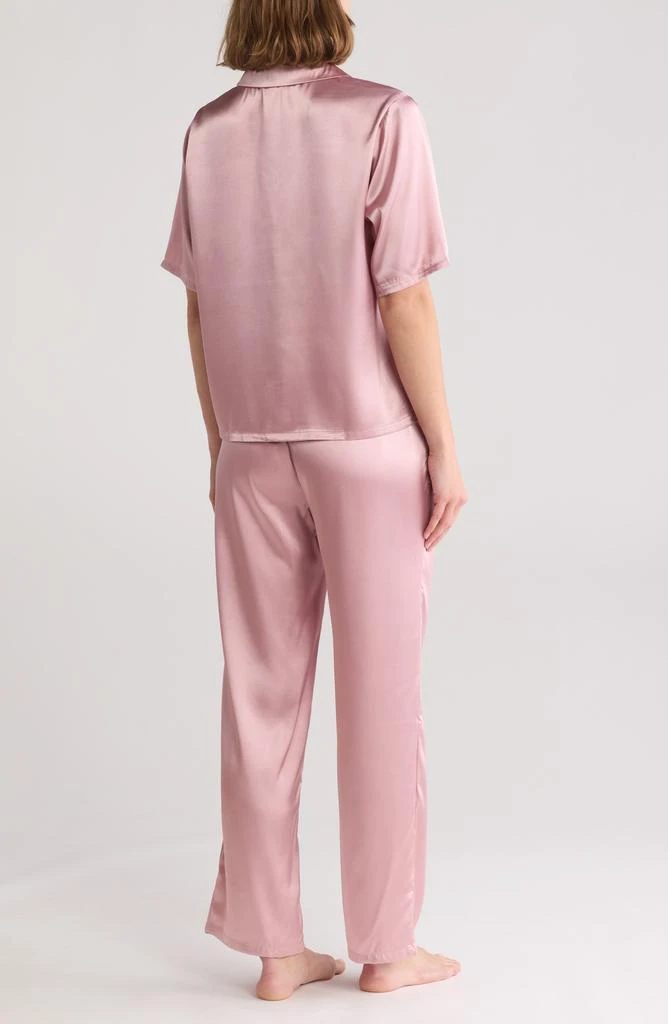 Nicole Miller Satin Boxy Pajamas 2