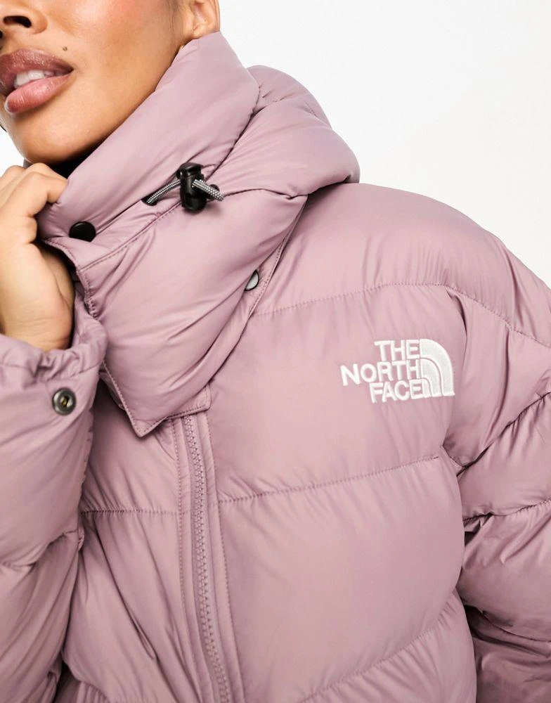 The North Face The North Face Acamarachi oversized puffer jacket in taupe Exclusive at ASOS 3