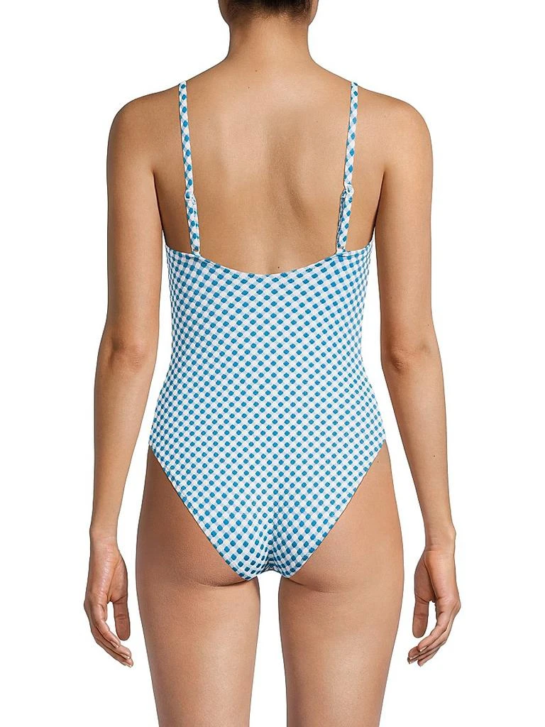 Solid & Striped The Taylor Gingham One-Piece Swimsuit 5