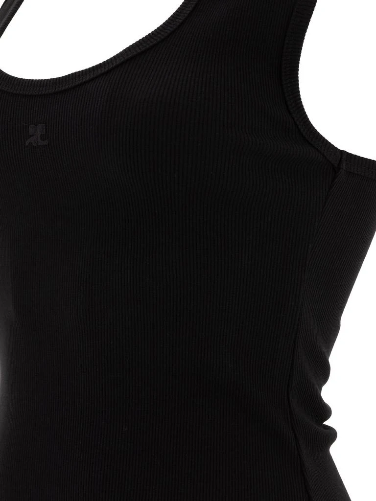 COURREGÈS 90S RIBBED TANK TOP 4