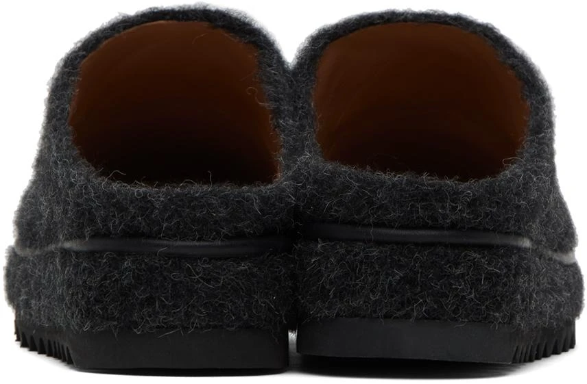 LAUREN MANOOGIAN Gray Moto Mules 2