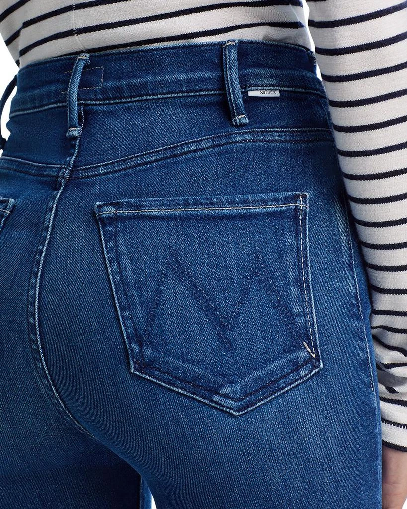 MOTHER The Hustler Flood Frayed Jeans in Whatever You Want 5