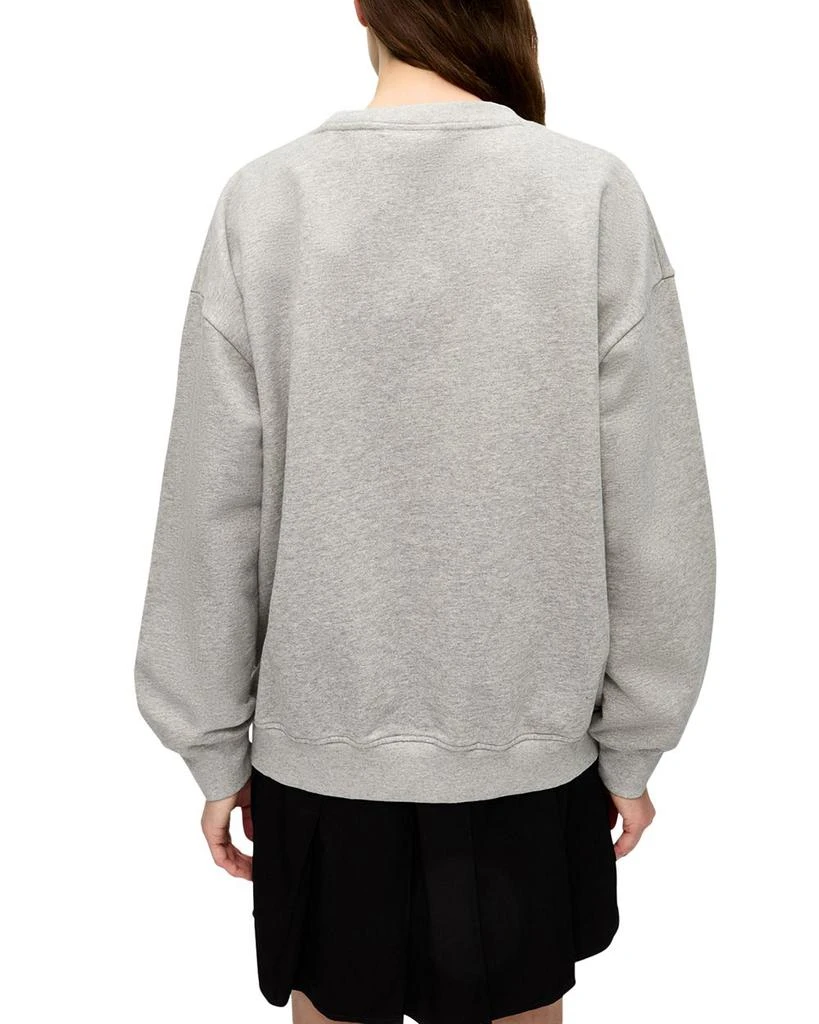 Ganni Isoli Logo Graphic Oversized Sweatshirt 3