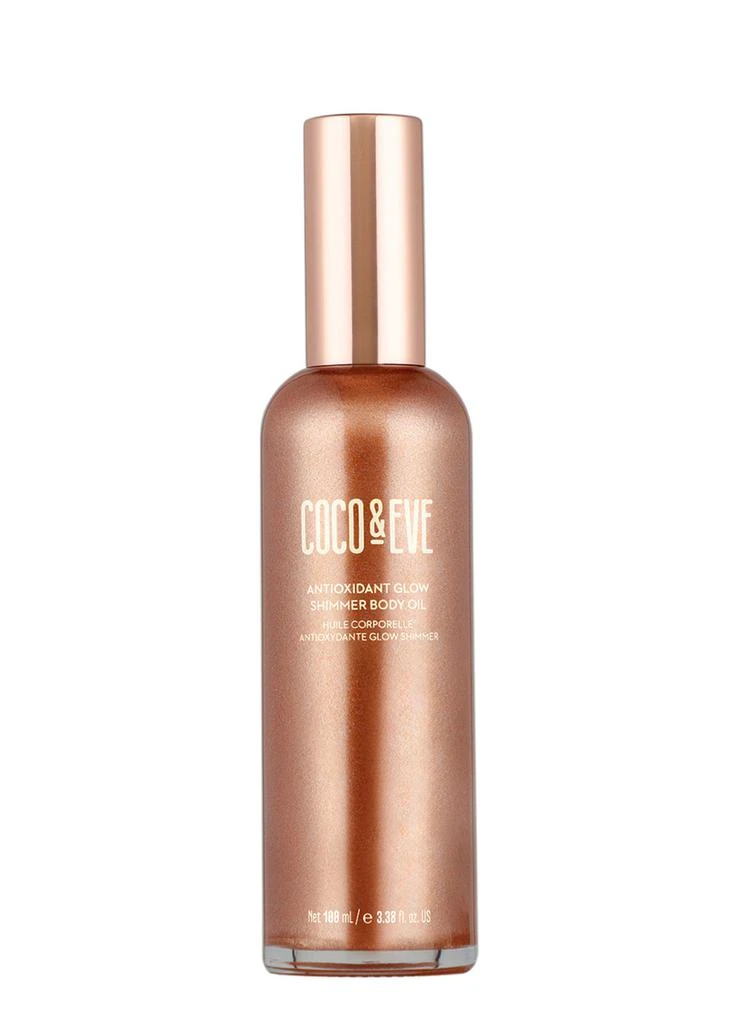 COCO AND EVE Antioxidant Glow Shimmer Body Oil 100ml 1