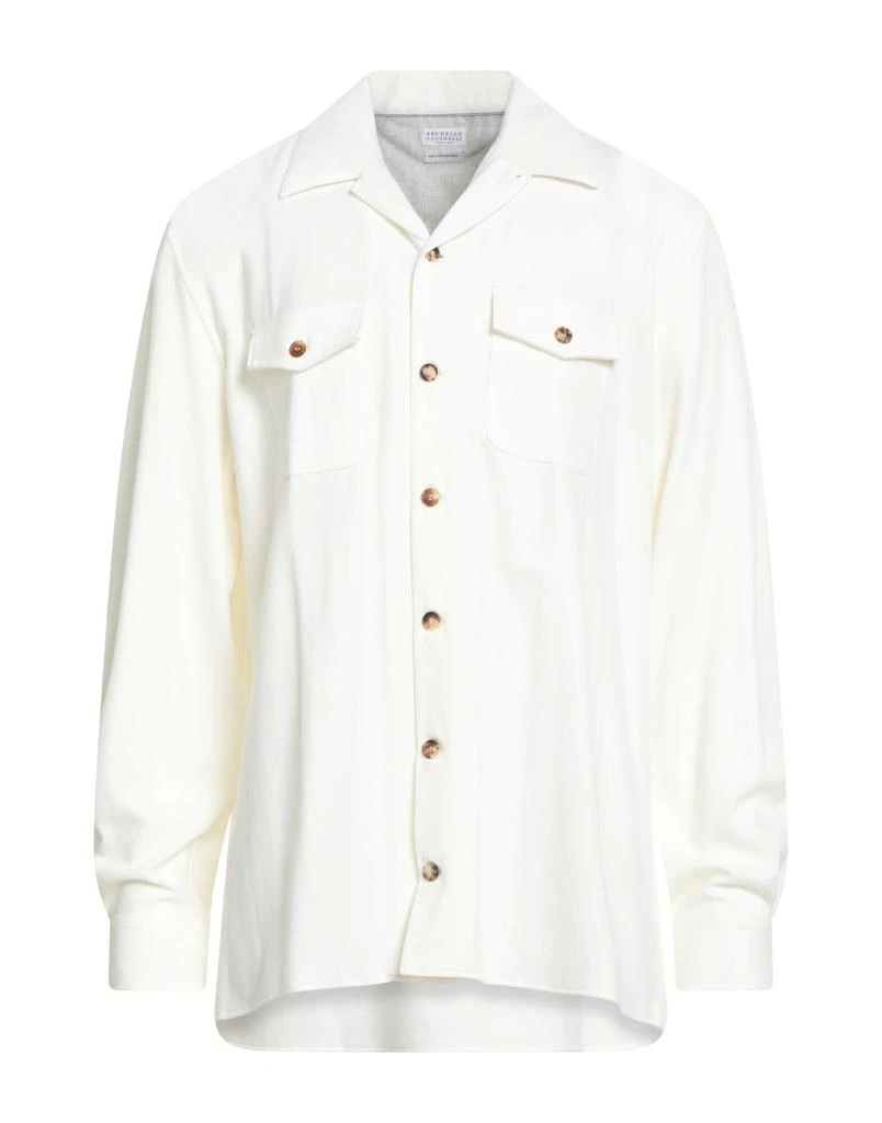 Brunello Cucinelli Solid color shirt 1