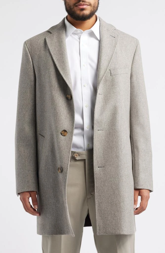 Jack Victor Delroy Wool Topcoat with Removable Bib 2