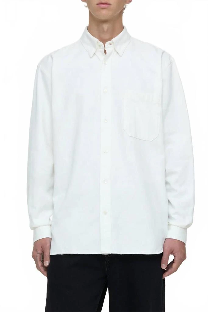Closed Formal Army Shirt In Ivory 1