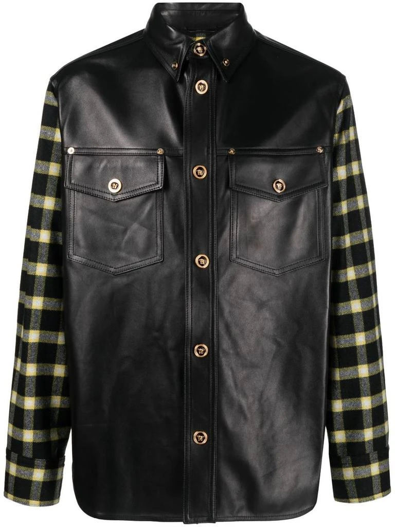 Versace Versace Leather Shirt 1