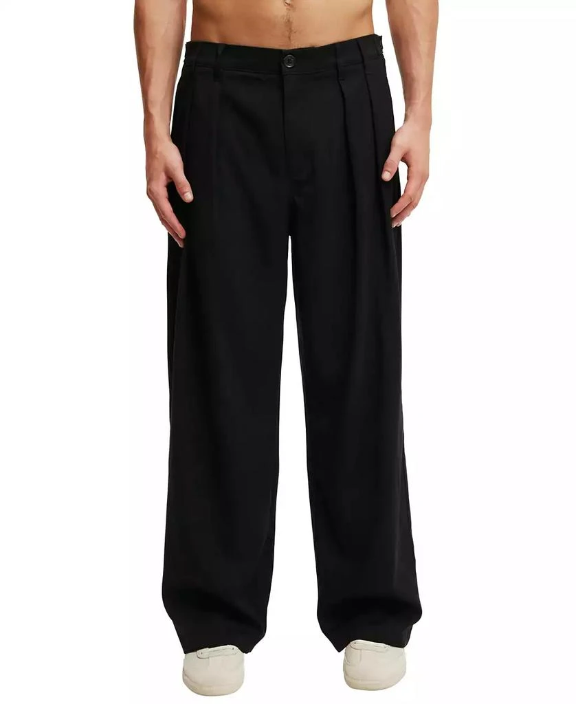 Cotton On Men's Super Baggy Pleated Pants 1