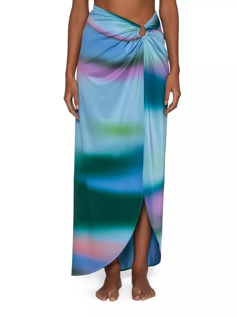 Baobab Isla Tie-Dye Cover-Up Maxi Skirt 4