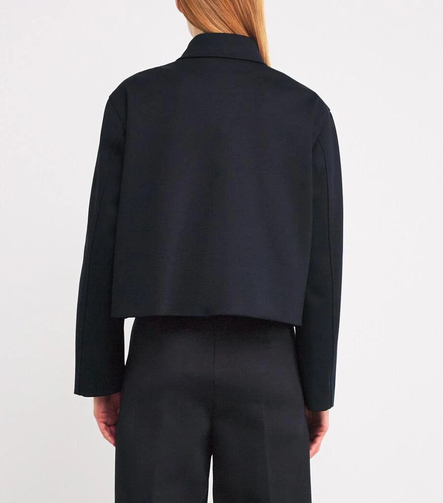 Max Mara Wool-Blend Cropped Jacket 4