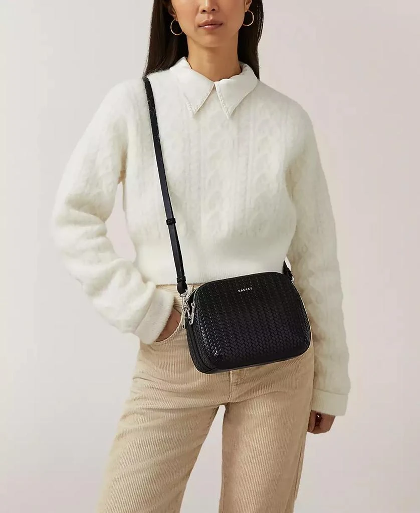 Radley Dukes Place Weave Emboss Medium Zip Top Crossbody 2