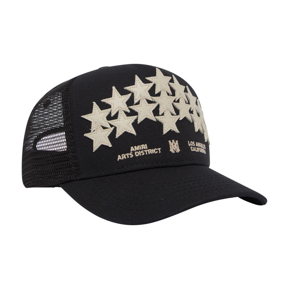 AMIRI STAR TRUCKER HAT スターパッチ キャップ AMIRI STAR TRUCKER HAT スターパッチ キャップ Amiri 3 Star Trucker