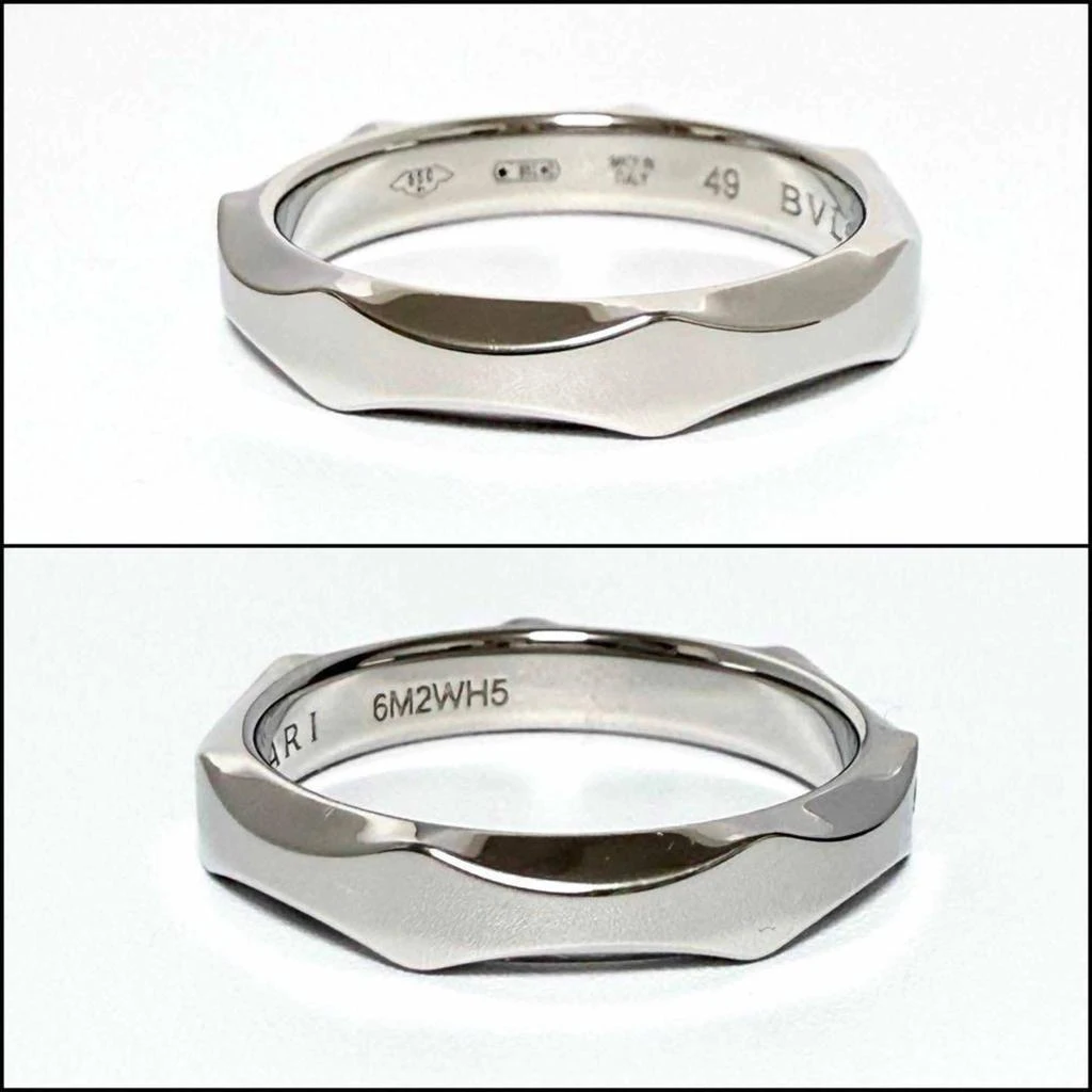 BVLGARI Platinum 950 Band Ring (Pre-Owned) 3