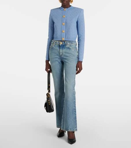 Balmain Low-rise bootcut jeans 2