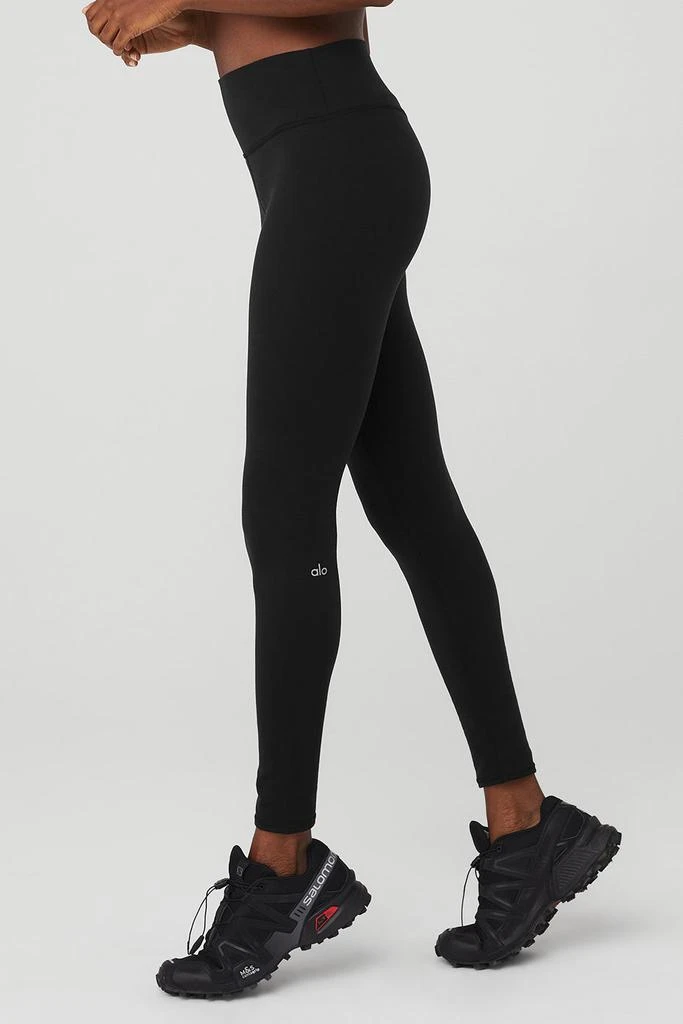 Alo Yoga Airbrush Winter Warm High-Waist Nocturne Legging - Black 4