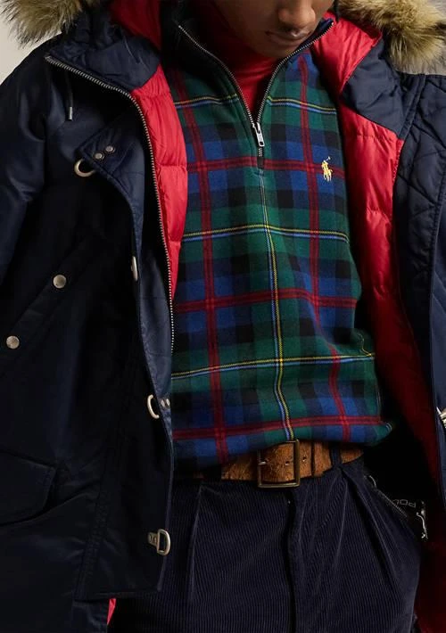Ralph Lauren Ralph Lauren Plaid Sueded Fleece Pullover 4