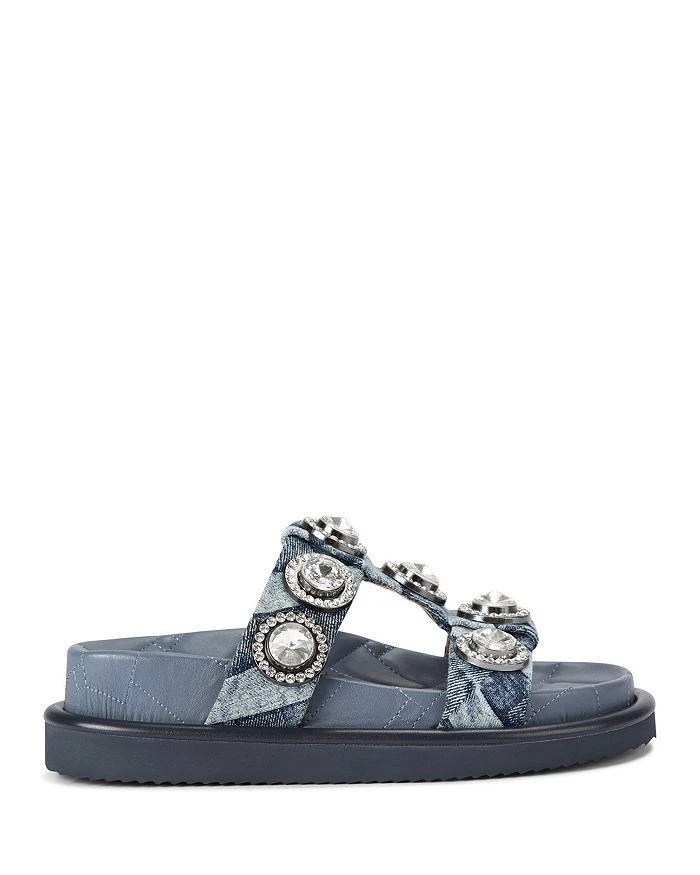 Kurt Geiger Women's Orson Embellished Platform Slide Sandals 3