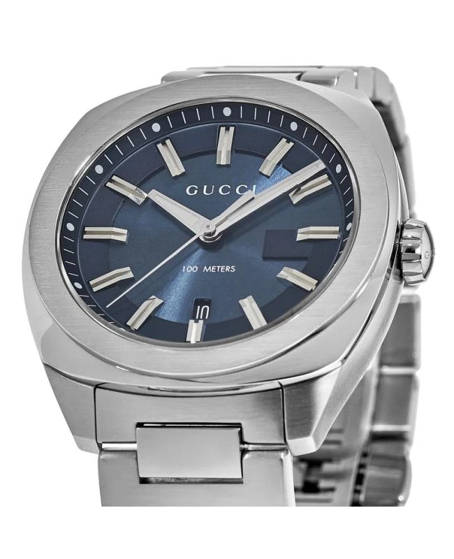 Gucci Gucci GG2570 Blue Dial Stainless Steel Men's Watch YA142303 2