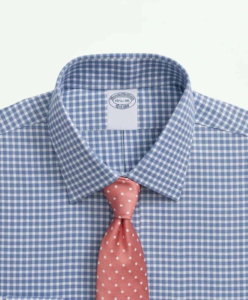 Brooks Brothers Brooks Brothers Explorer Collection Non-Iron Twill Ainsley Collar, Gingham Dress Shirt 2