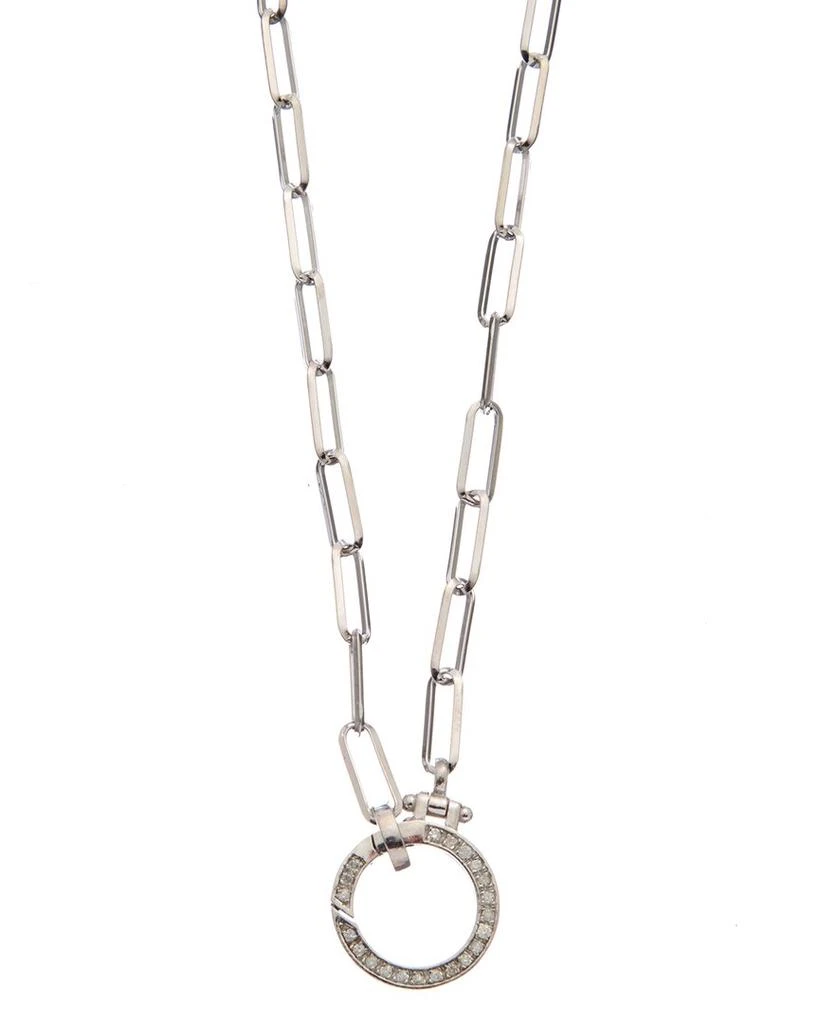 Meshmerise 18K Over Silver 0.20 ct. tw. Diamond Necklace 3