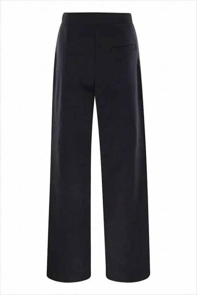 Max Mara Cropped Black Wide-Leg Training Pants 2