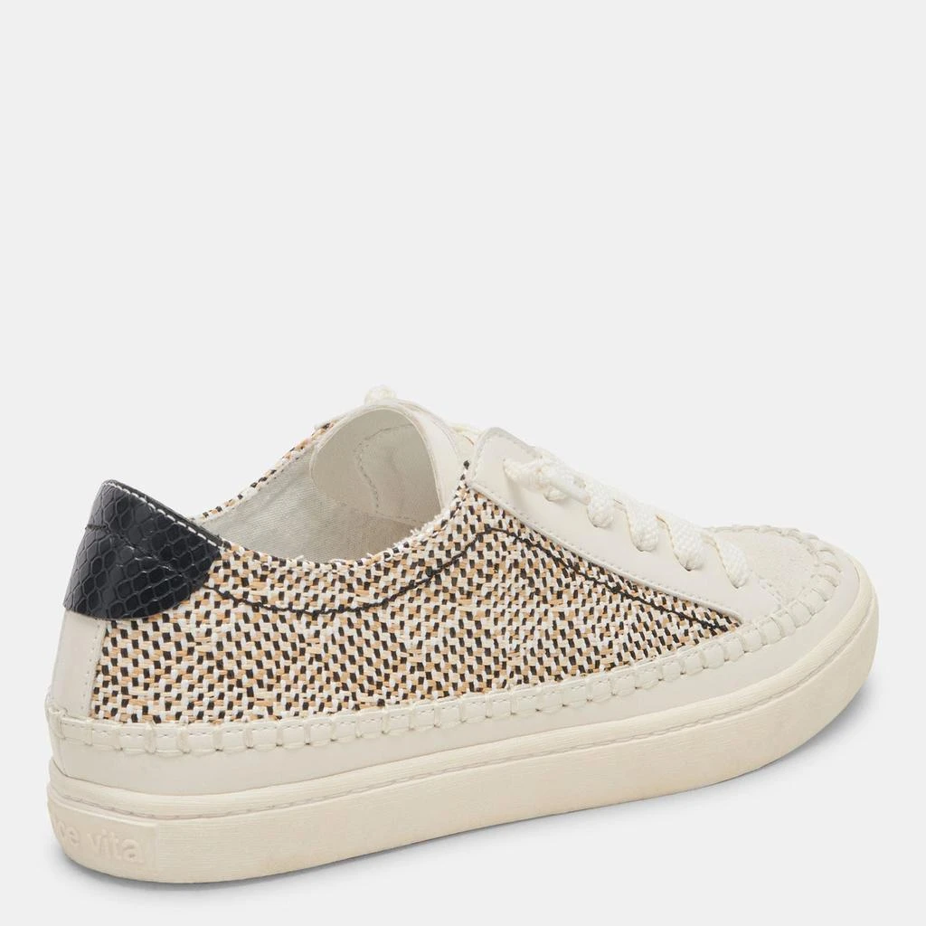 Dolce Vita Zolen Sneakers Black Natural Raffia 3