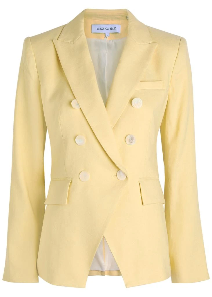 VERONICA BEARD Miller Dickey linen-blend blazer 1