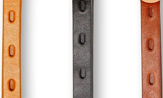 LINEA PELLE 3-for-1 Perforated Belt Set Linea Pelle 3-for-1 Perforated Belt Set | Nordstromrack main image 4