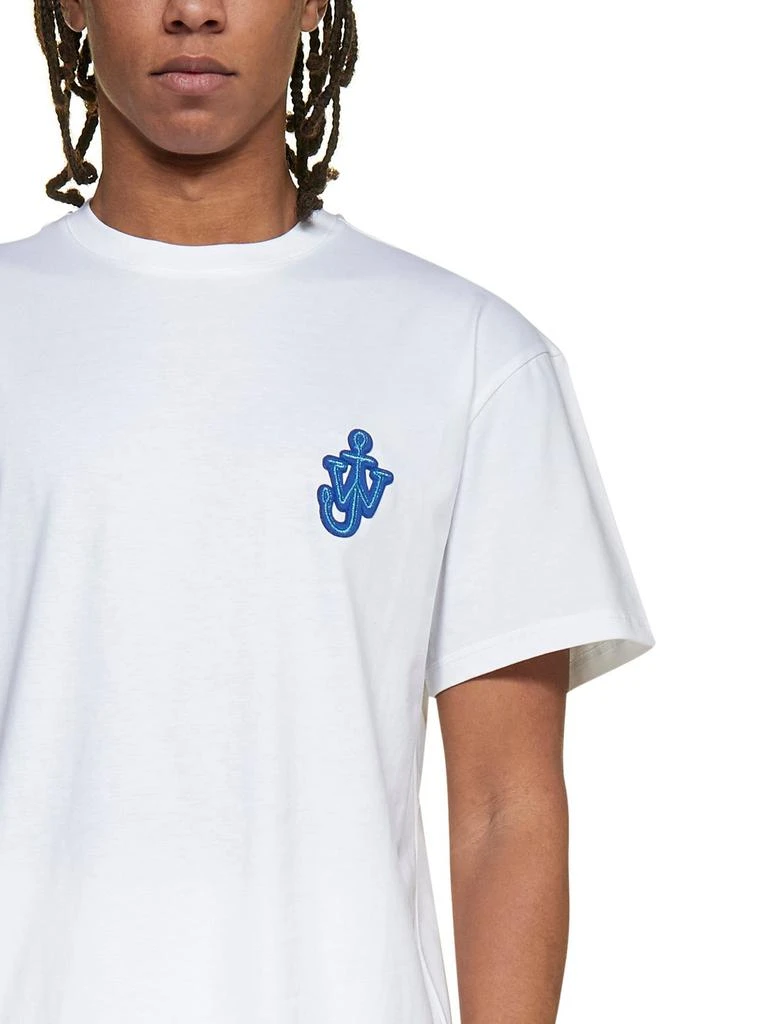 JW Anderson JW Anderson Logo Embroidered Crewneck T-Shirt 6