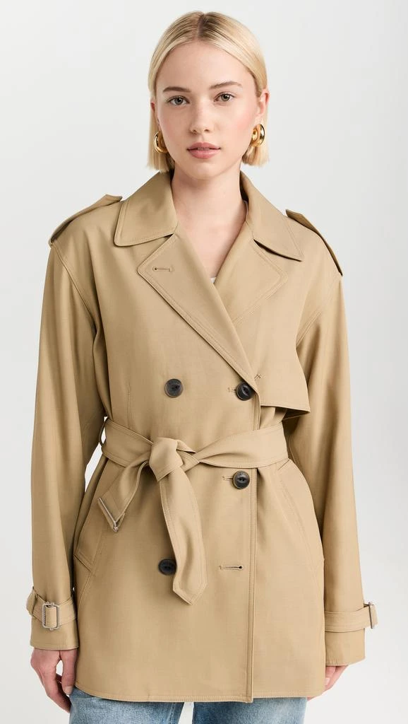 Rag & Bone Beverly Cropped Trench 1