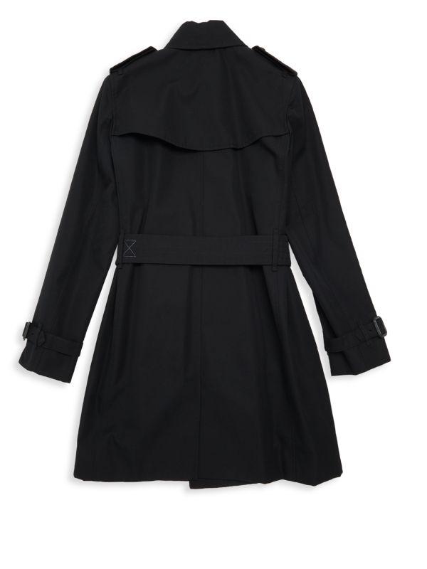 Burberry Little Girl's & Girl's Mayfair Cotton Trench