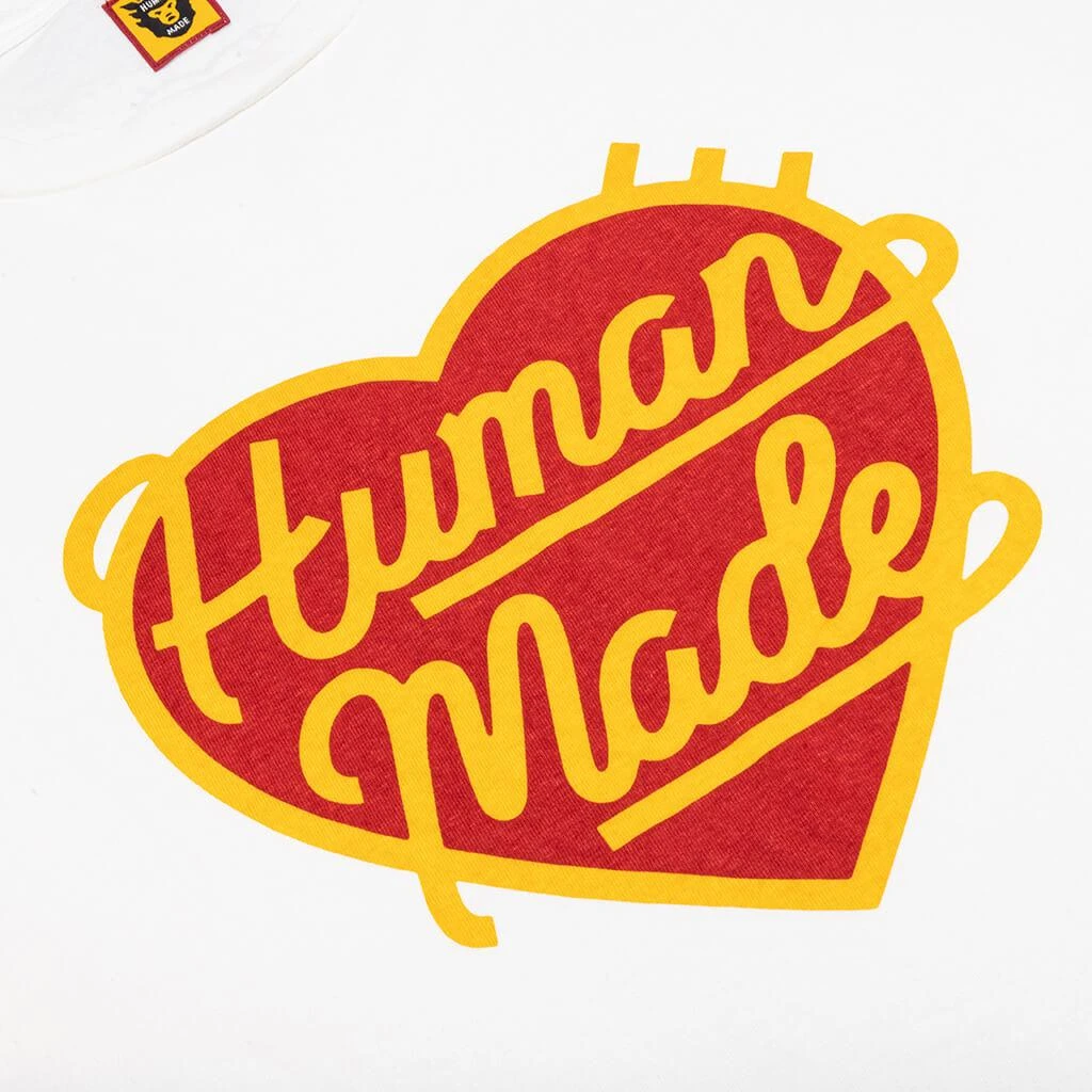 Human Made Graphic L/S T-Shirt #4 - White 3