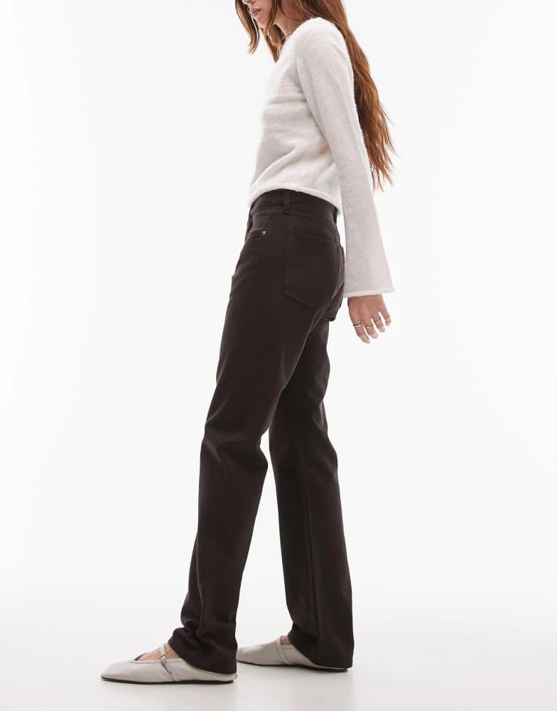 ARKET ARKET Snow straight leg jeans in washed brown 3