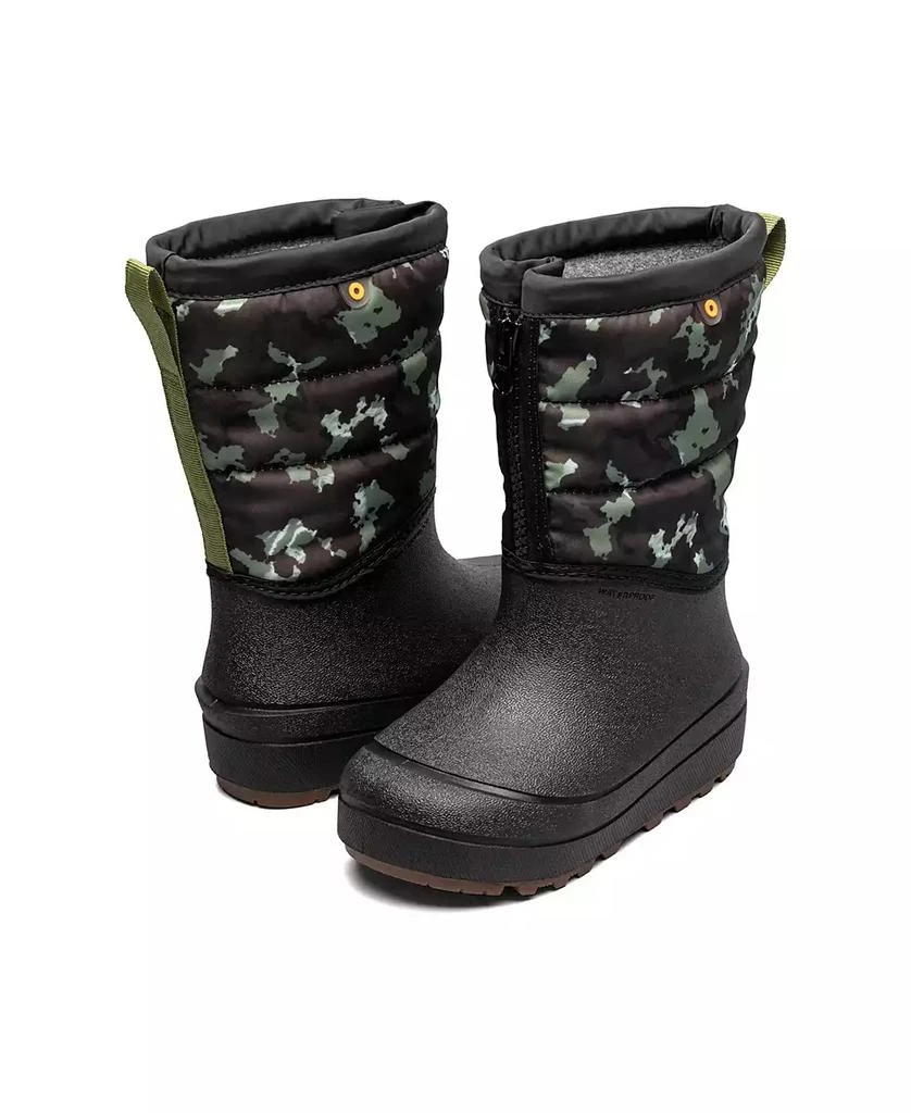 Bogs Little and Big Boys Snow Shell Zip Boot 9