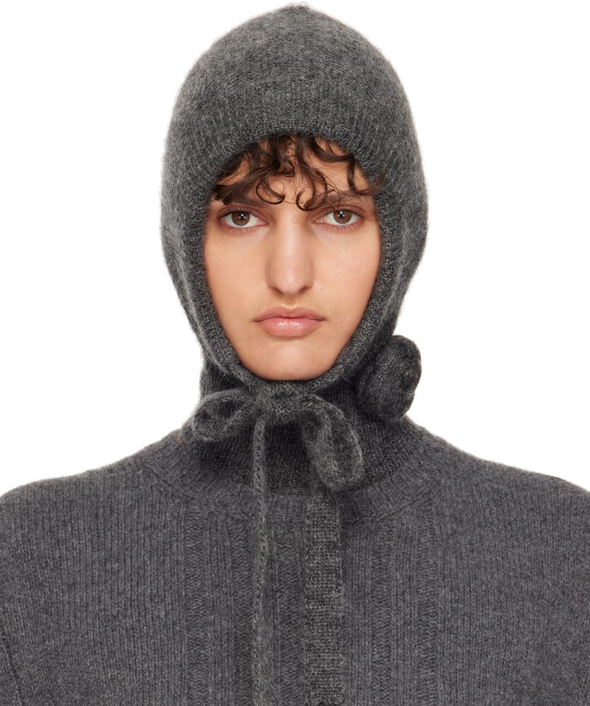 Molly Goddard Gray Wanda Balaclava