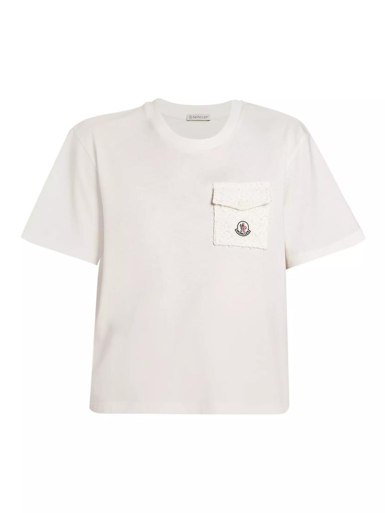 Moncler Logo Cotton-Blend Short-Sleeve T-Shirt