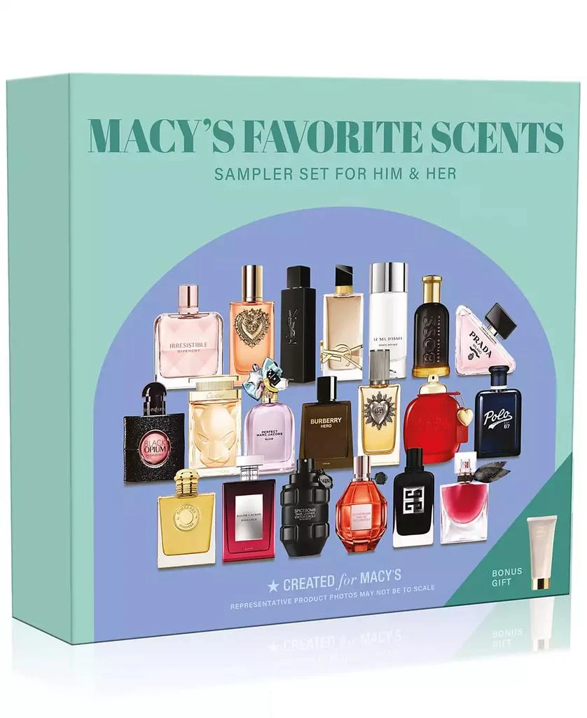 Created For Macy's 21-Pc. Macy's Favorite Scents Sampler Set For Him & Her, Exclusively at Macy's 4