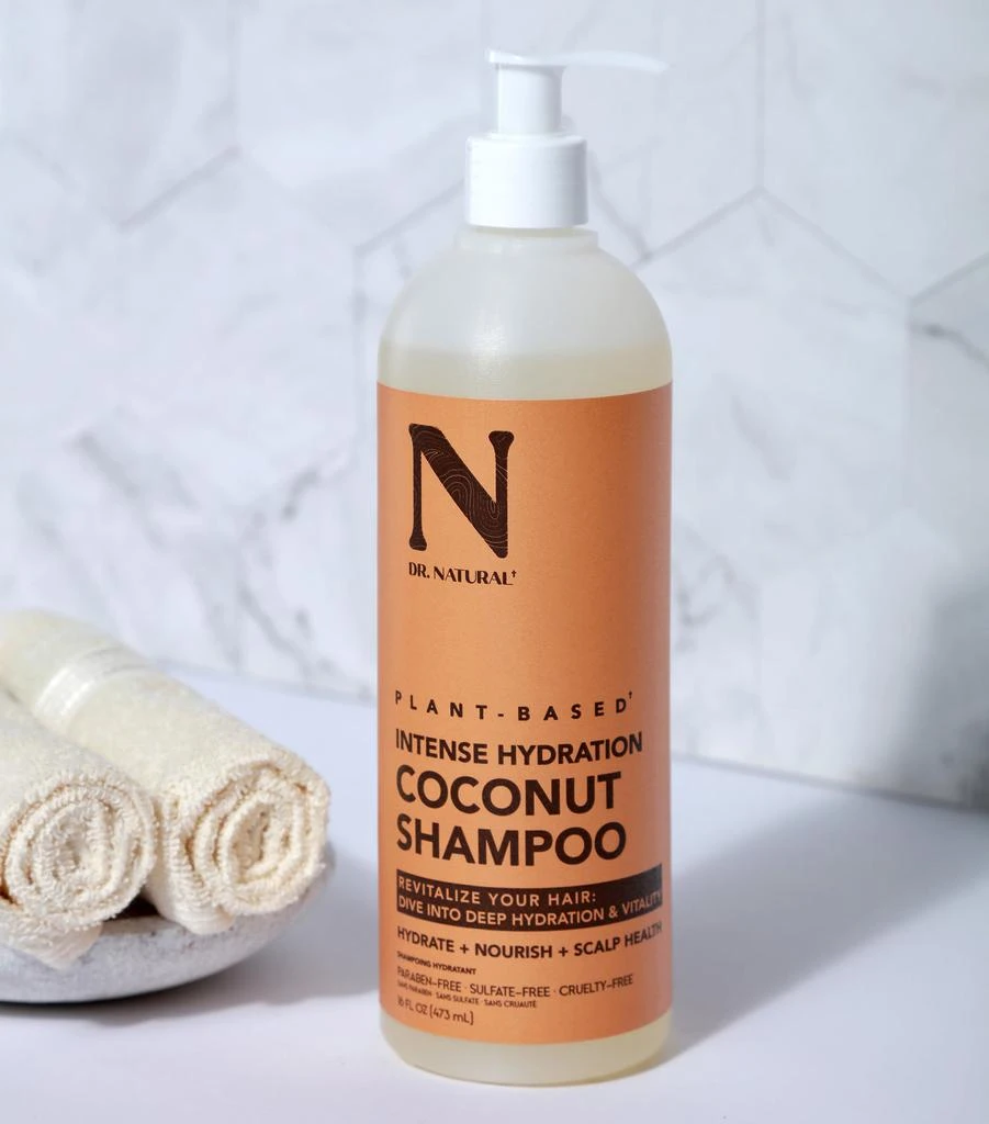 Dr. Natural Shampoo - Coconut by  for Unisex - 16 oz Shampoo 2