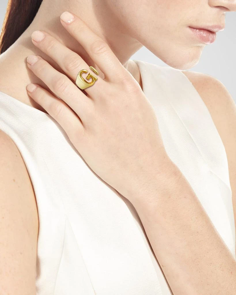 Tai Initial Open Ring 2