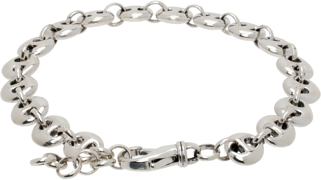 Sophie Buhai Silver Small Circle Link Bracelet
