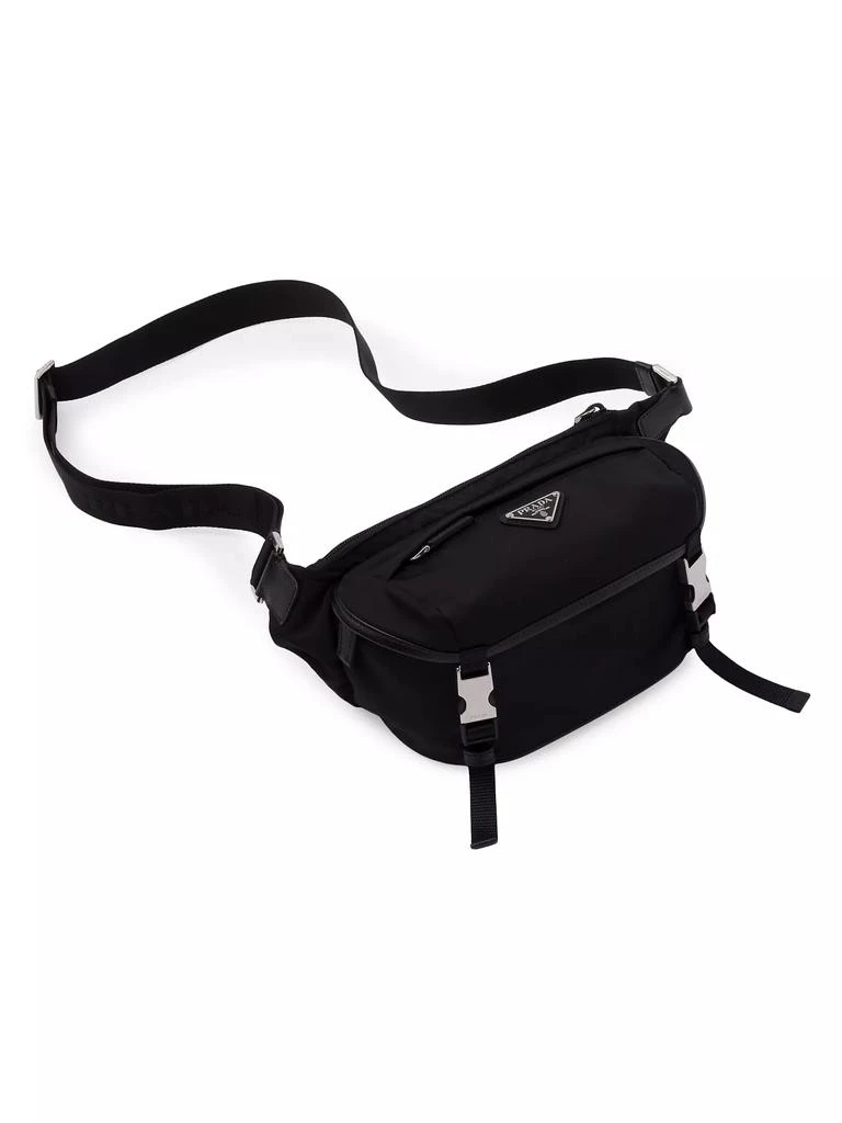 Prada Re-Nylon And Saffiano Leather Shoulder Bag 2