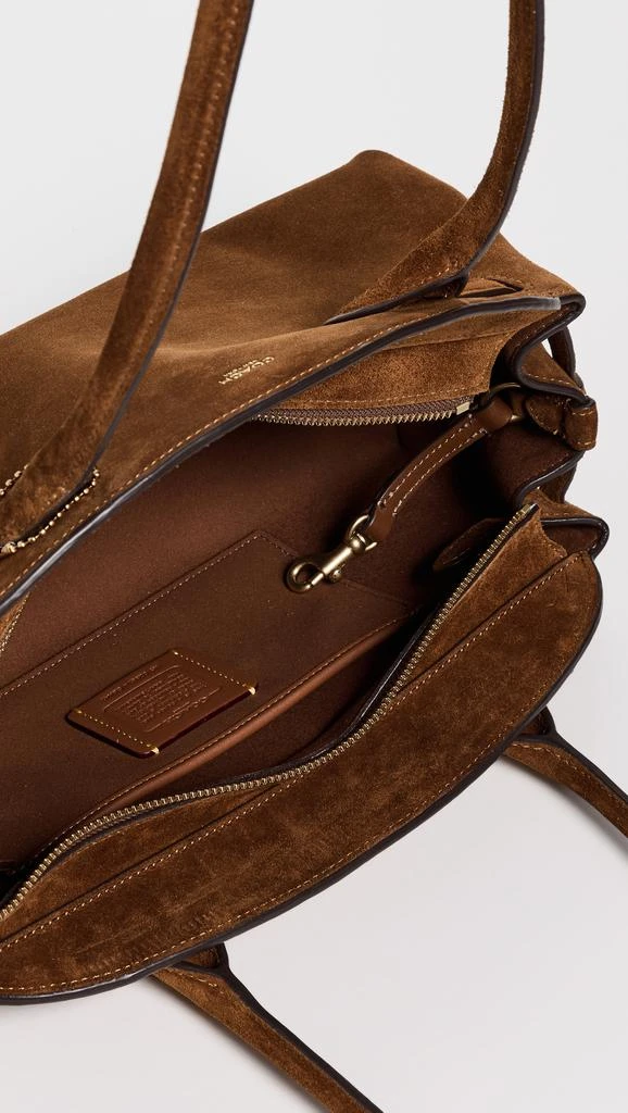 Coach Suede Empire Carryall 34 Tote 5