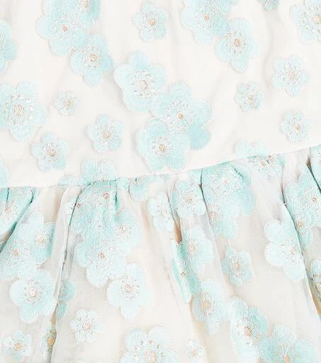 Petite Amalie Embroidered tulle dress 3