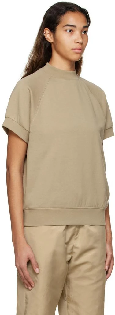 Fear of God ESSENTIALS Tan Cotton Sweatshirt 2