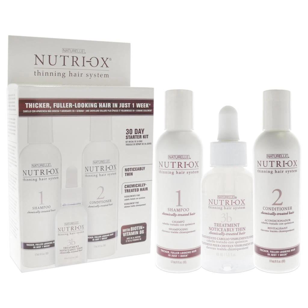Nutri-Ox Extremely Thin Chemically Treated Hair Starter Kit by  for Unisex 2
