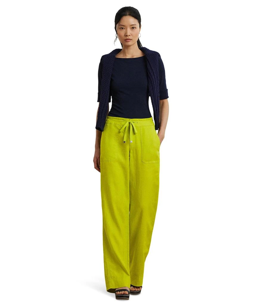 Ralph Lauren Linen Wide-Leg Pants 4